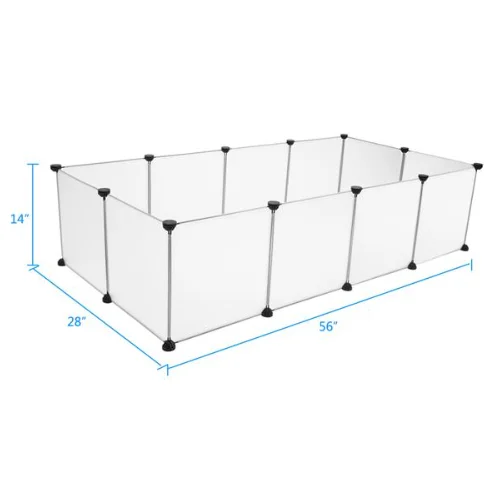 12 Pieces of Semi Transparent Fence