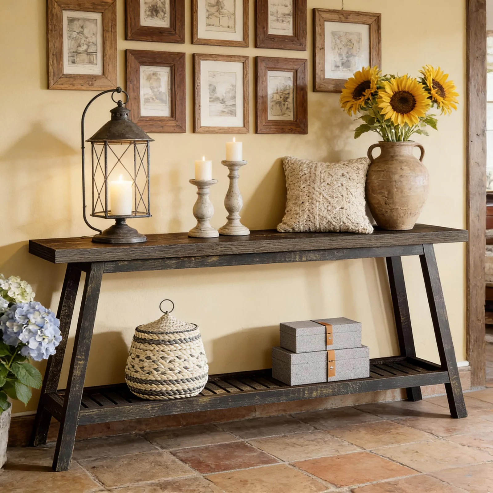 2-tier Sofa Table,console Table,side Table