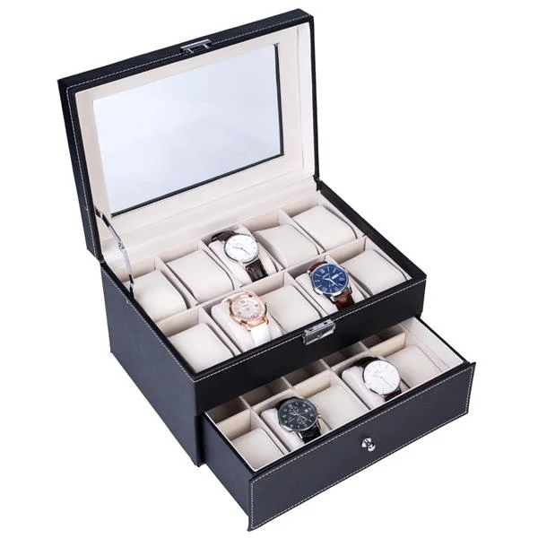 20 Seater Double-layer High-end Watch Storage Box