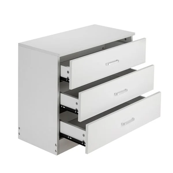 3 Draw Bedside Table