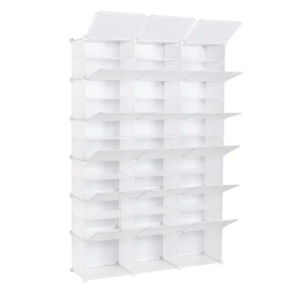 3 Rows, 12 Floors, 36 Grid Cube Shoe Cabinet