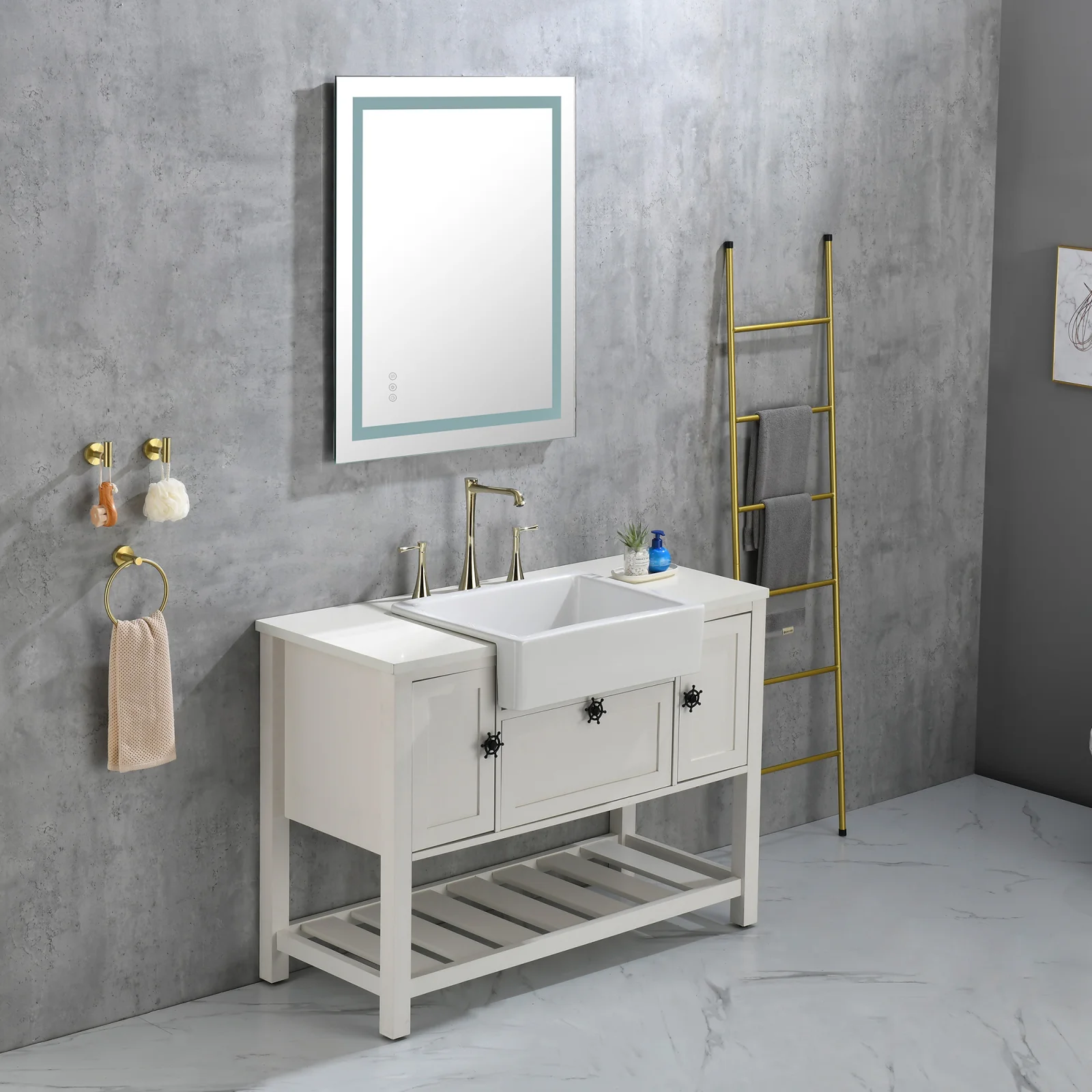 36x28 Inch Led Bathroom Mirror
