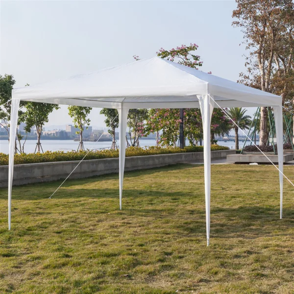 3x3m 4 Sided, Two Doors Spiral Tube Cooling Shed White