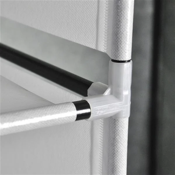 4-layer 8-grid Non-woven Fabric Wardrobe