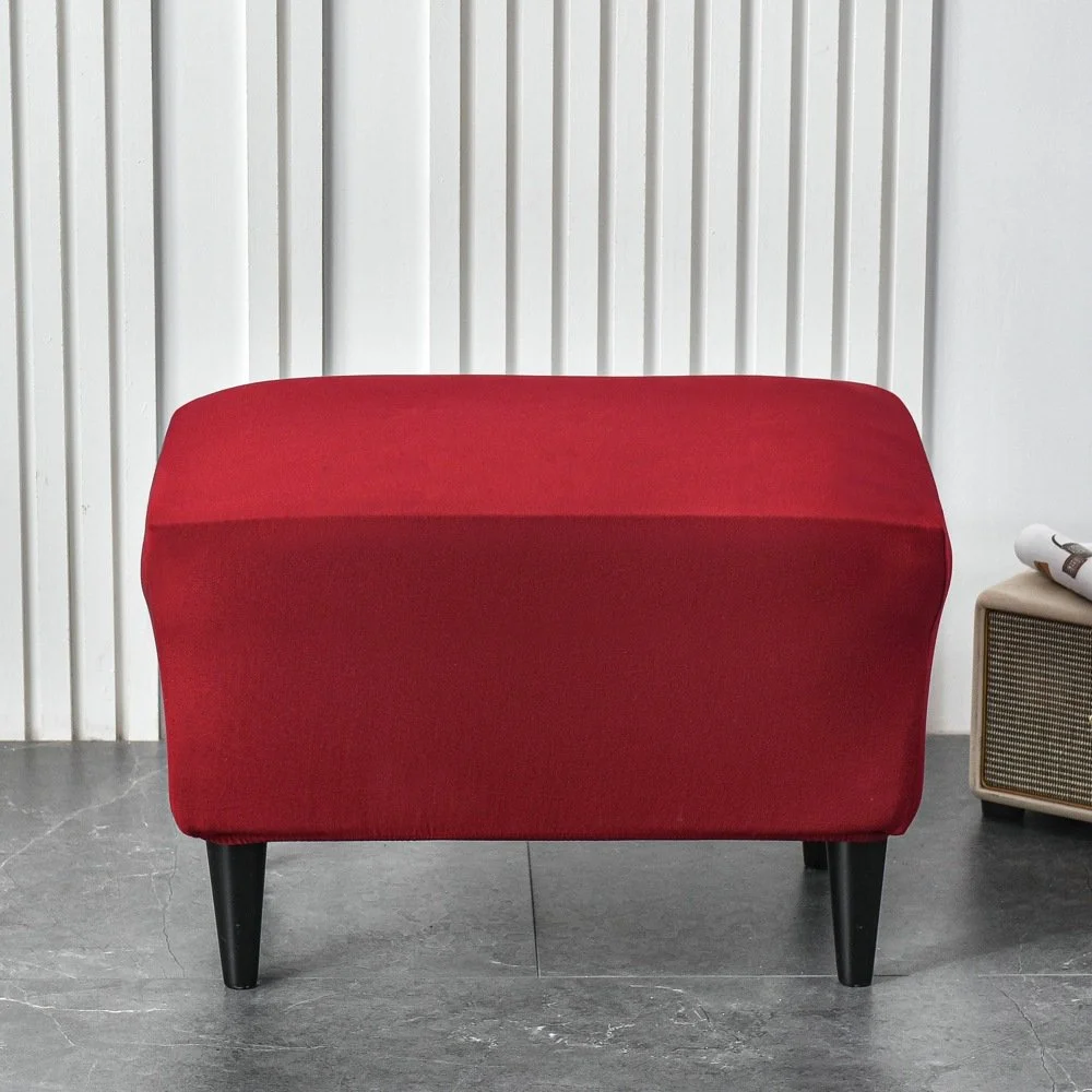 40x60cm Plush Silver Fox Velvet Chair Cover
