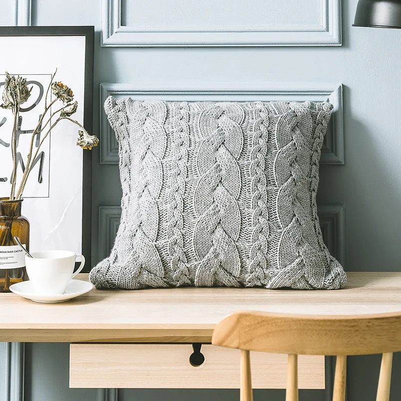 45 X 45cm Handmade Cozy Cushion Cover
