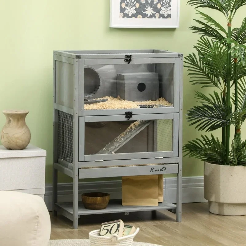 5-tier Hamster Cage Mice Habitat Rat Habitat with Openable Top