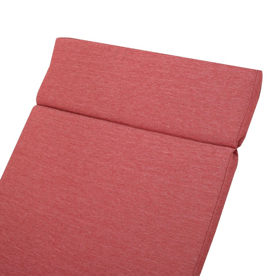 52005.00cush- Red 2pcs Salem Outdoor Lounge Cushion Without Chaise Lounge