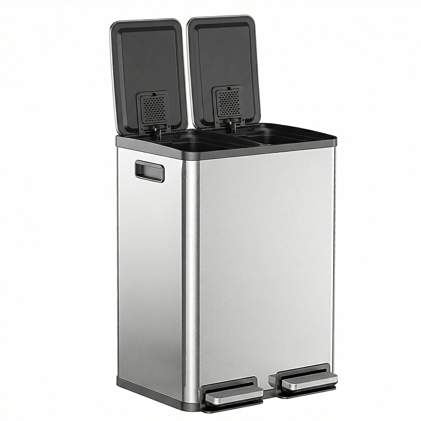 60 Liter Stainless Steel Trash Can