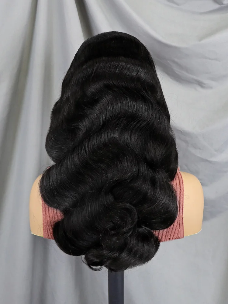 Transparent 6x4 Lace Front Wig with Virgin Brazilian Hair, Pre‑Plucked, 22‑32" Length, 150‑200g