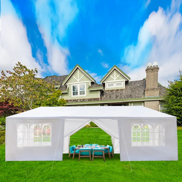 8 Sides, Pergola Iron, Pe Cloth