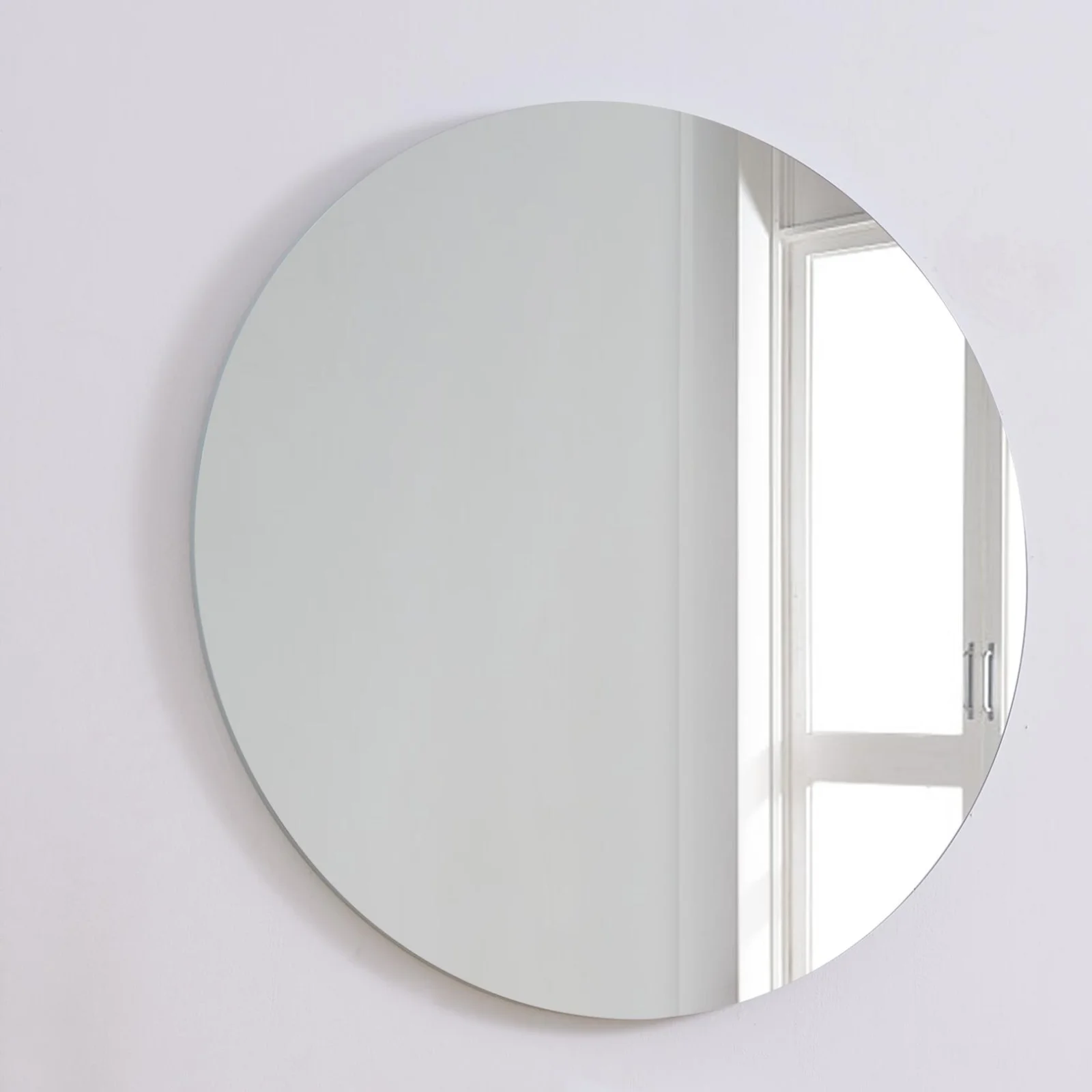 80cm Bathroom Mirror, Round Mirror, Wall Mount