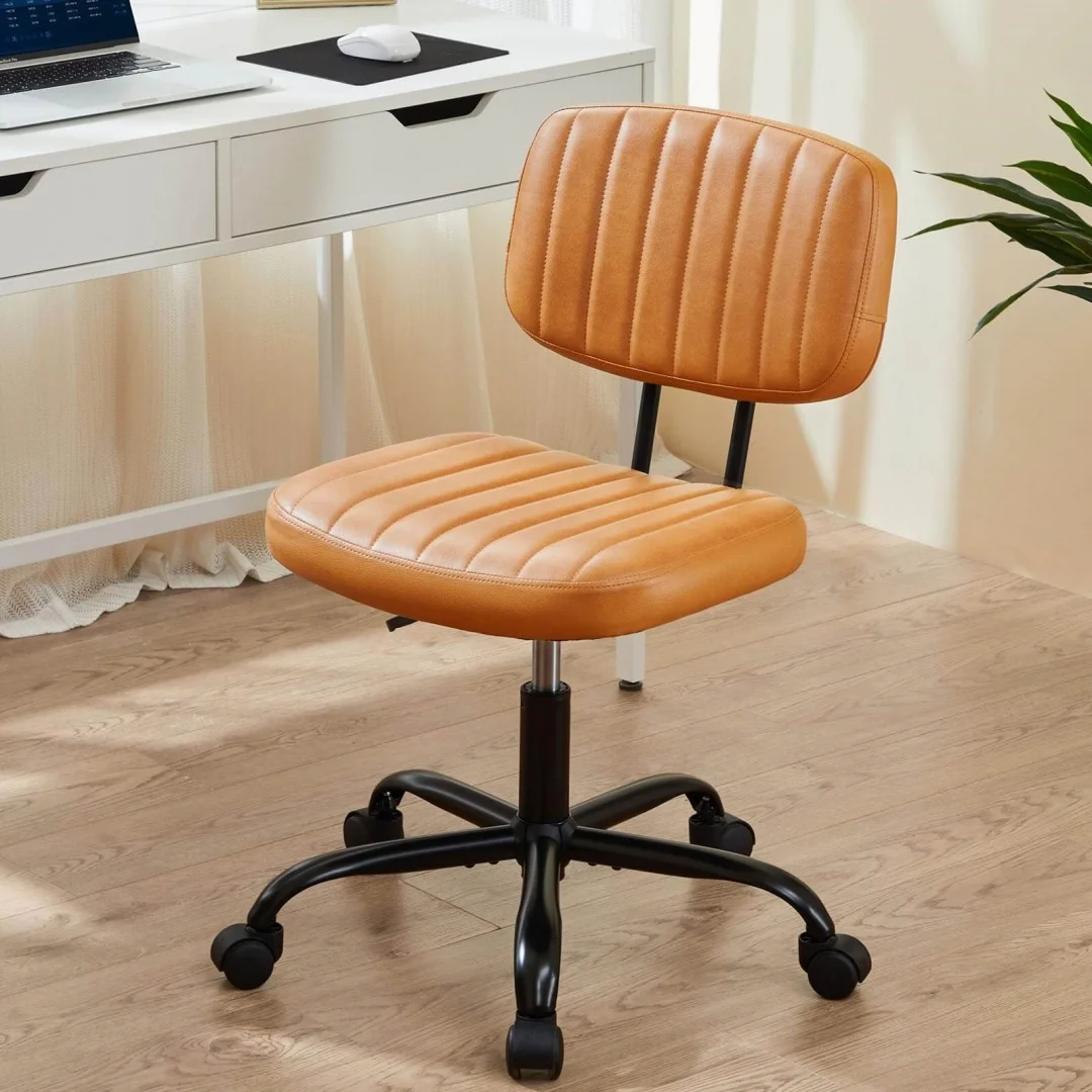 Adjustable Height 360degrees Rolling Swivel Computer Task Chair Without Arm