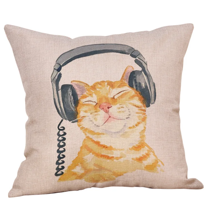 Adorable Cat Pillow Covers