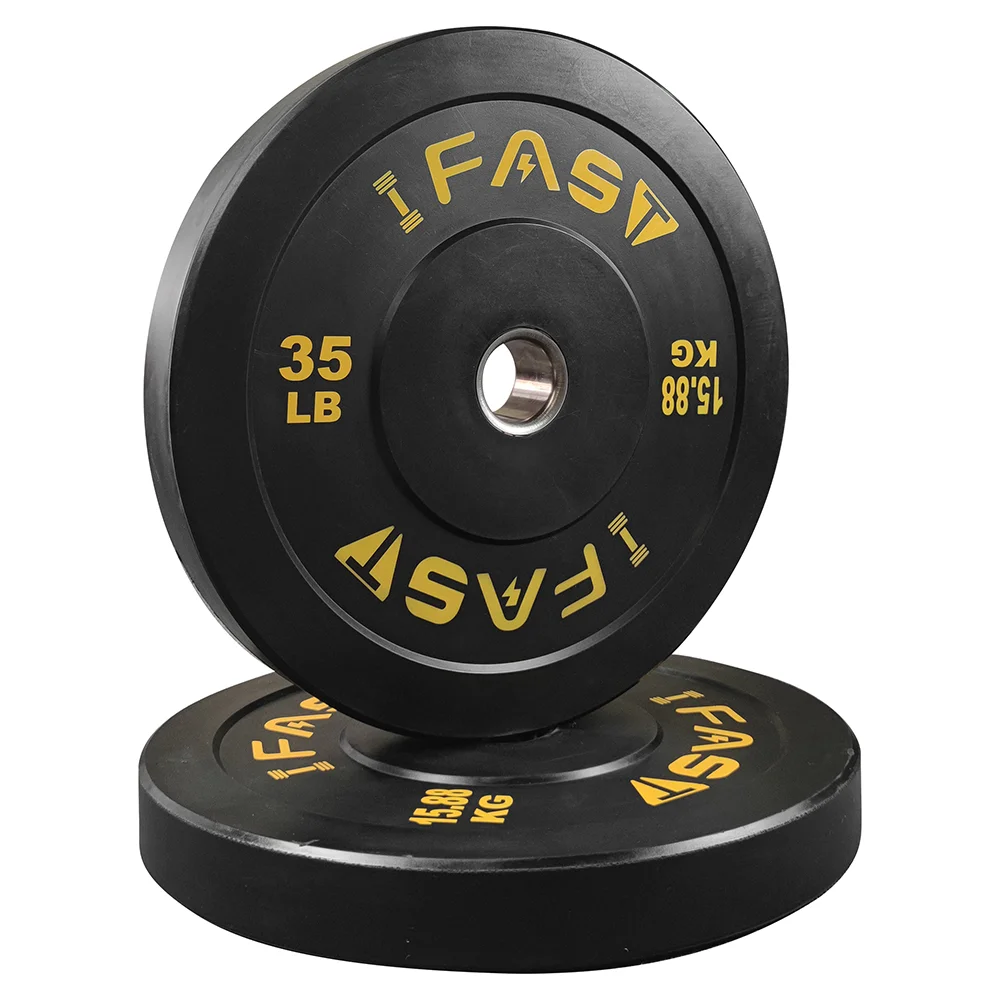 35 lb Barbell Rubber Sheet – Low‑Impact, Noise‑Reducing Bumper Plate for Power‑Lifting