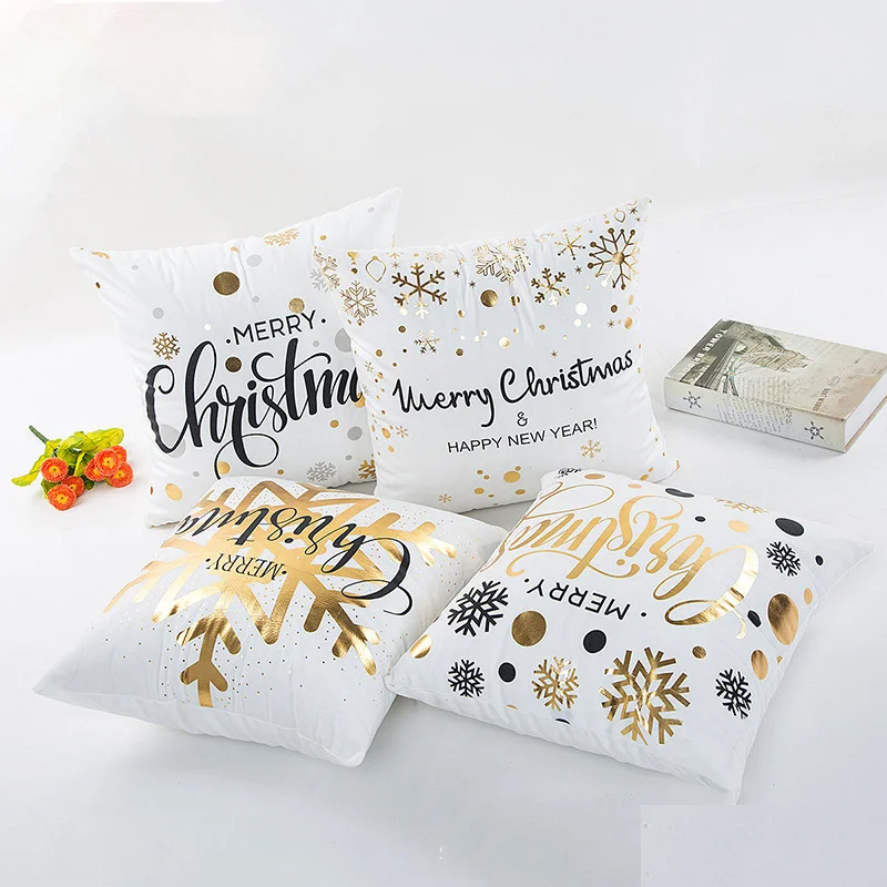 Bronzing Christmas Pillowcase
