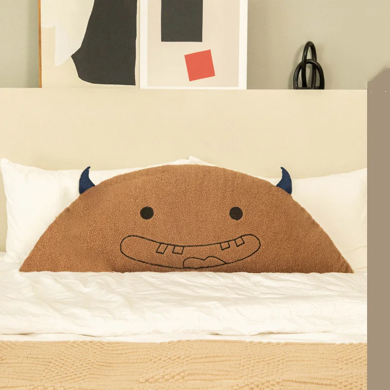 Cartoon Bedside Horn Cushion Bay Window Sofa Pillow