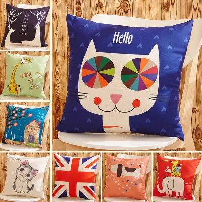 Cartoon Sofa Pillowcase