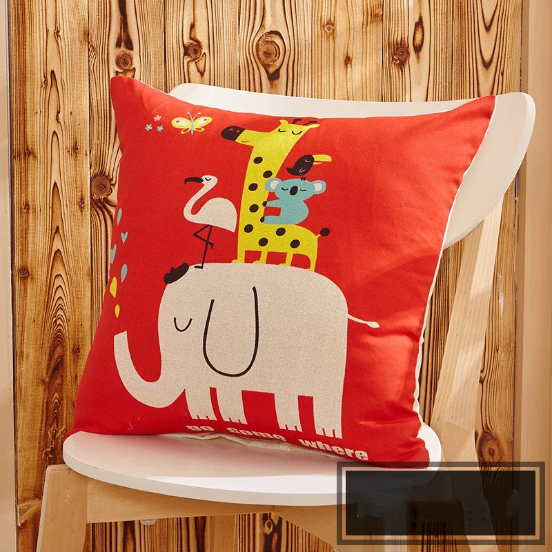 Cartoon Sofa Pillowcase