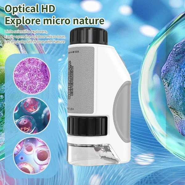 Children's Mini Microscope – Small Handheld Toy for Explorers