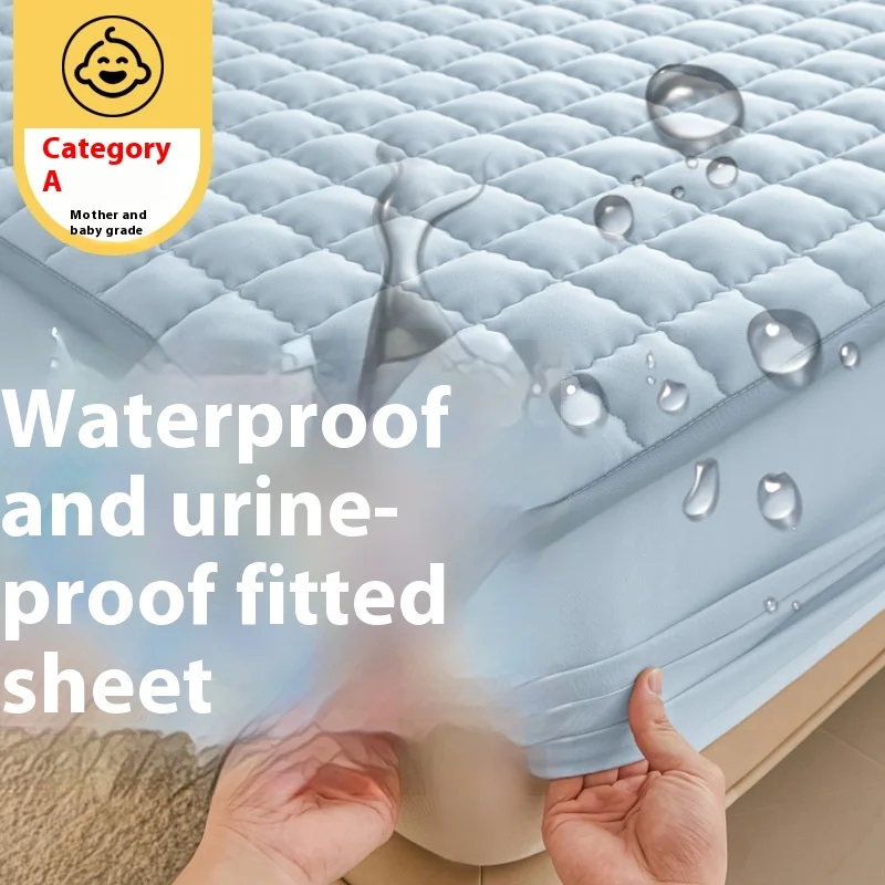 Class a Maternal and Child Grade Waterproof to Prevent Leakage of Urine Fitted Sheet