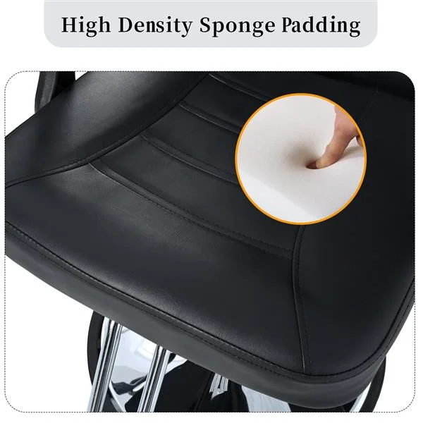 Classic Reclining Barber Chair with Sand Dragon Chair
