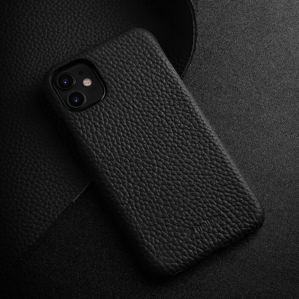 Compatible with Apple , Leather Anti-fall Protective Cover Phone Case