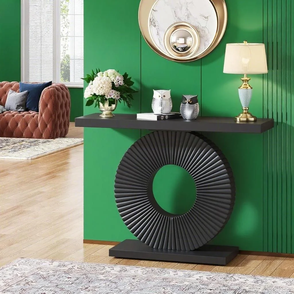 Console Table Wood Entryway Table Sofa Table