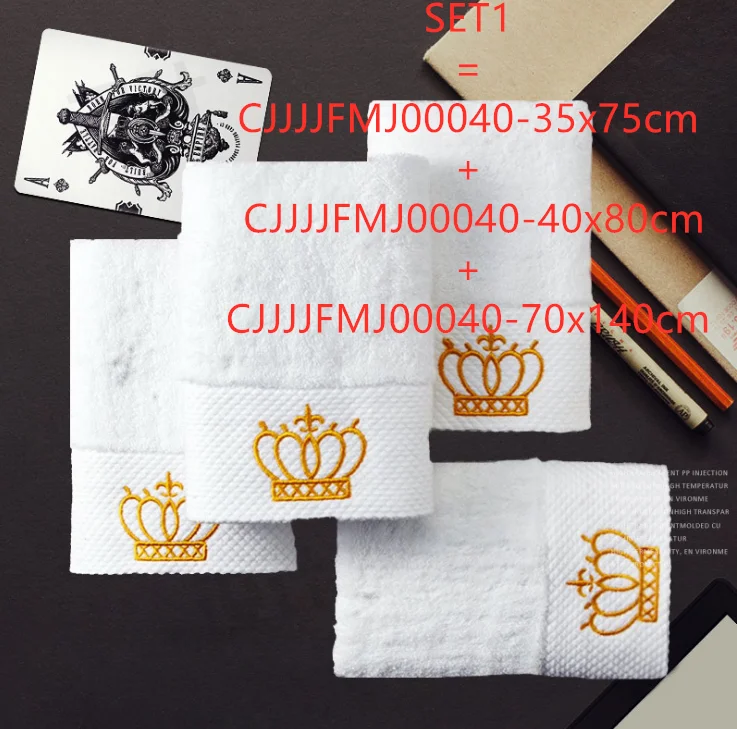 Cotton Gift Towel Custom Embroidery Boutique Hotel Hotel Sauna Large Bath Towel