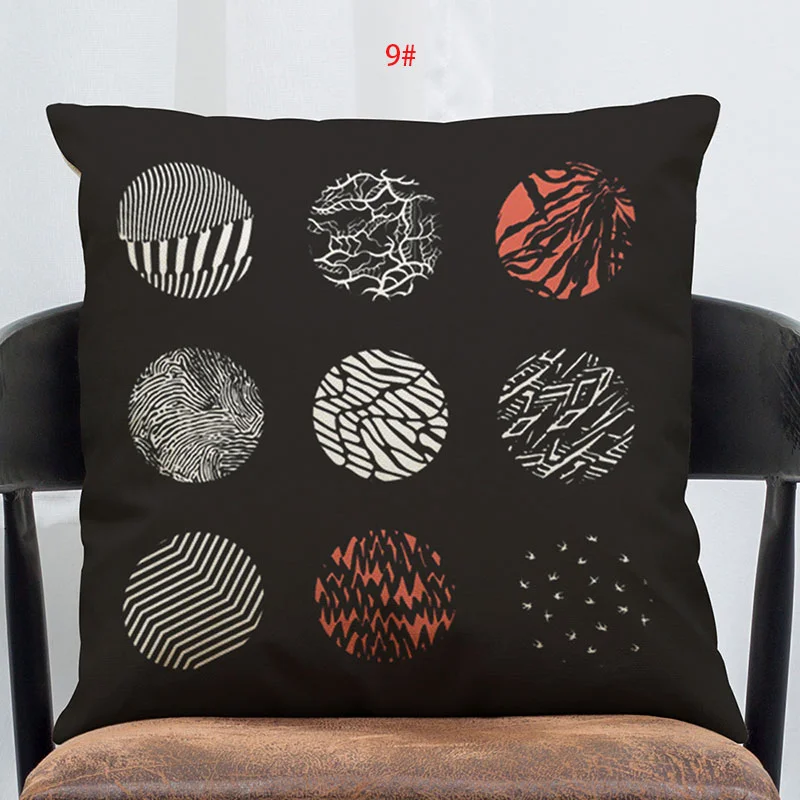 Cushion Cover 45cm 45cm Printed Pillowcase Combination 21 Pilot Home Decoration Pillowcase