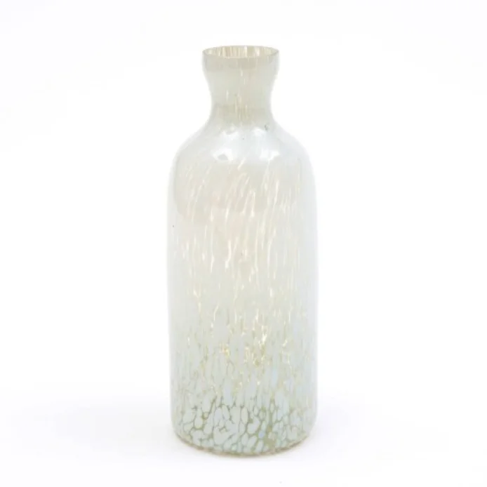 Decorative Splutter Glass Bottle Vase Large Home