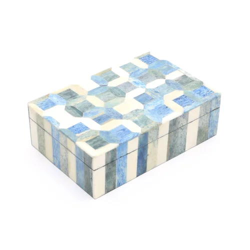 Decorative Storage Box with Bone Material