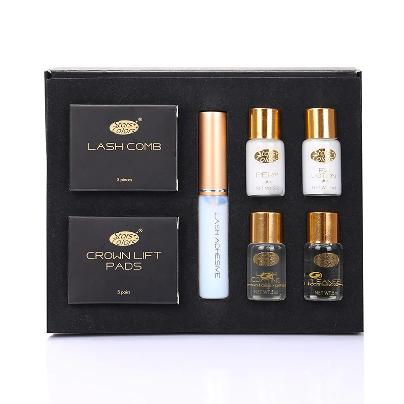 Quick Lash Lifting Kit for Fast 5-8 Minute Eyelash Perm and Curling