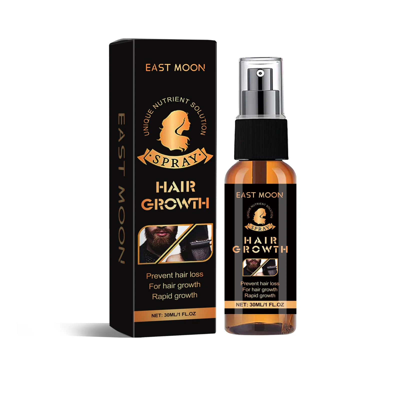 Hair Spray Conditioner with Jojoba Oil and Coffee Extract - Oil Control, Moisturizing, Non-Greasy for Thick Hair