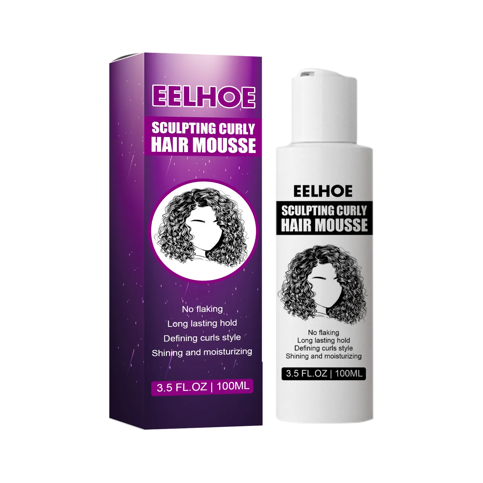 Curl Shaping Elastic Element - Fluffy Styling Tool for Wet Hair