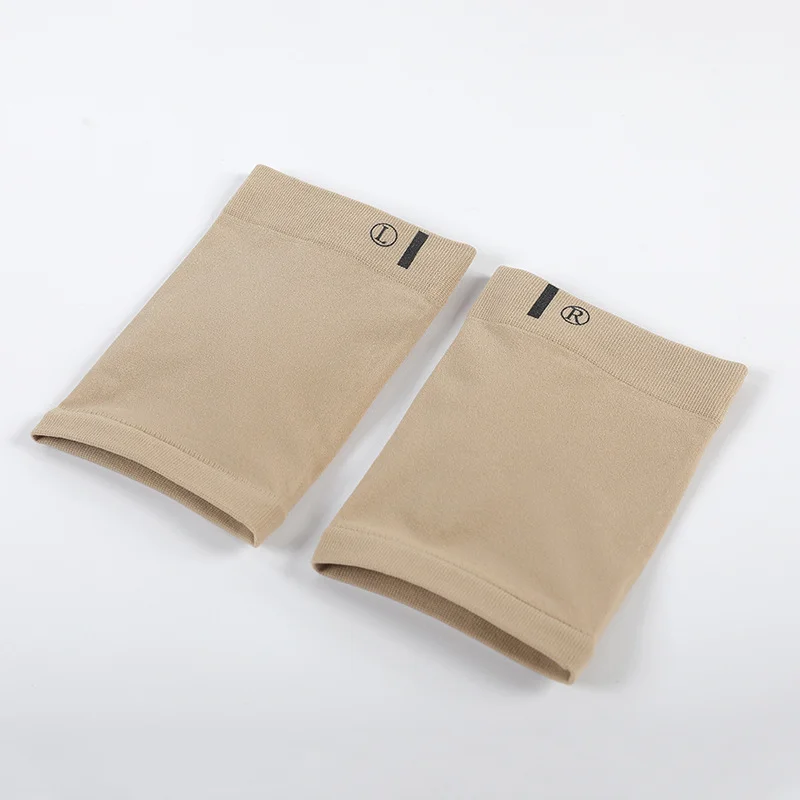 Oval Arch Socks in Skin Tone – Soft Nylon‑Spandex Shock‑Absorbing Foot Care Bandage