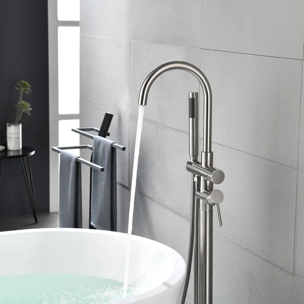 Equipped with Handheld Shower Faucet