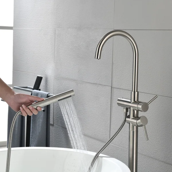 Equipped with Handheld Shower Faucet