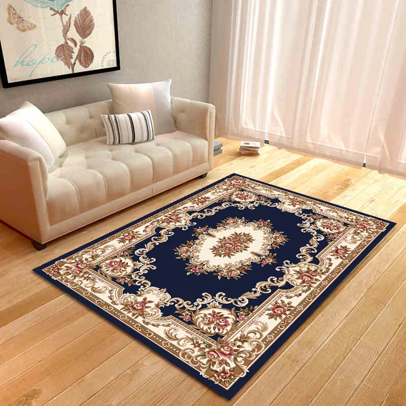 European Crystal Velvet Digital Printing Living Room Carpet Mat New Children's Crawling Carpet Disposable Carpet
