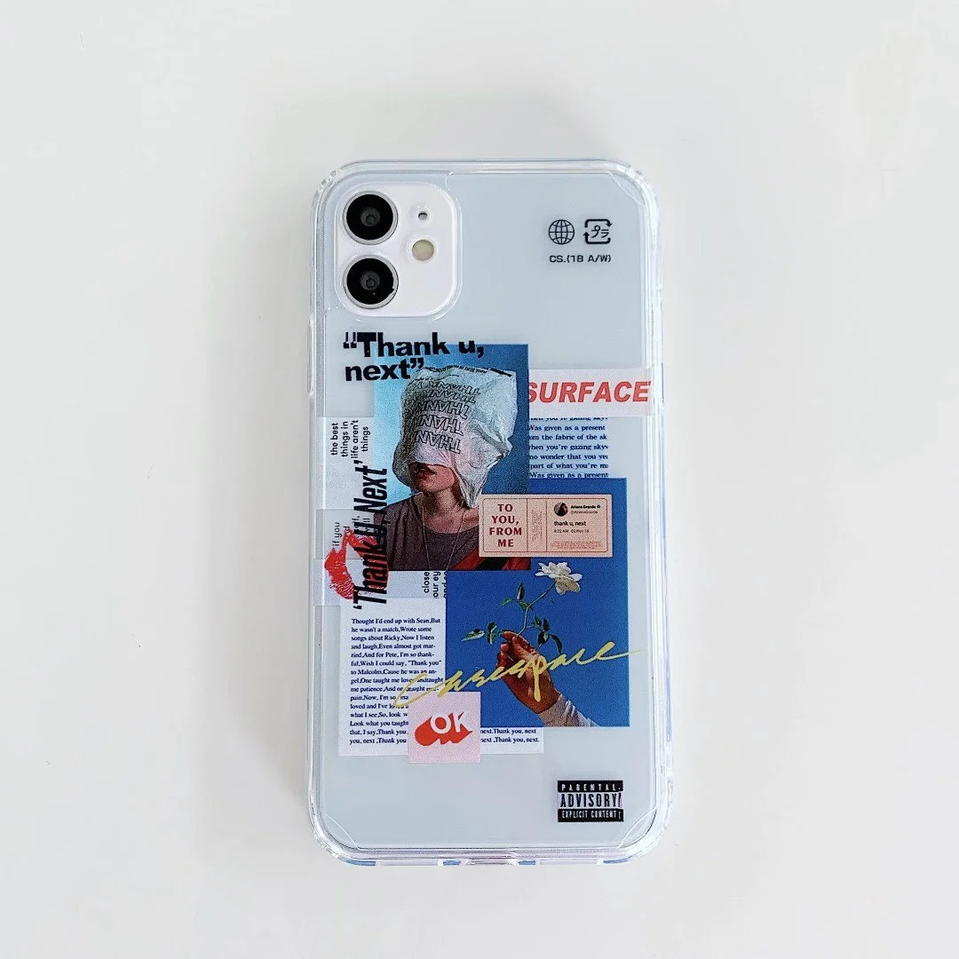 European Style Illustration Soft Phone Case