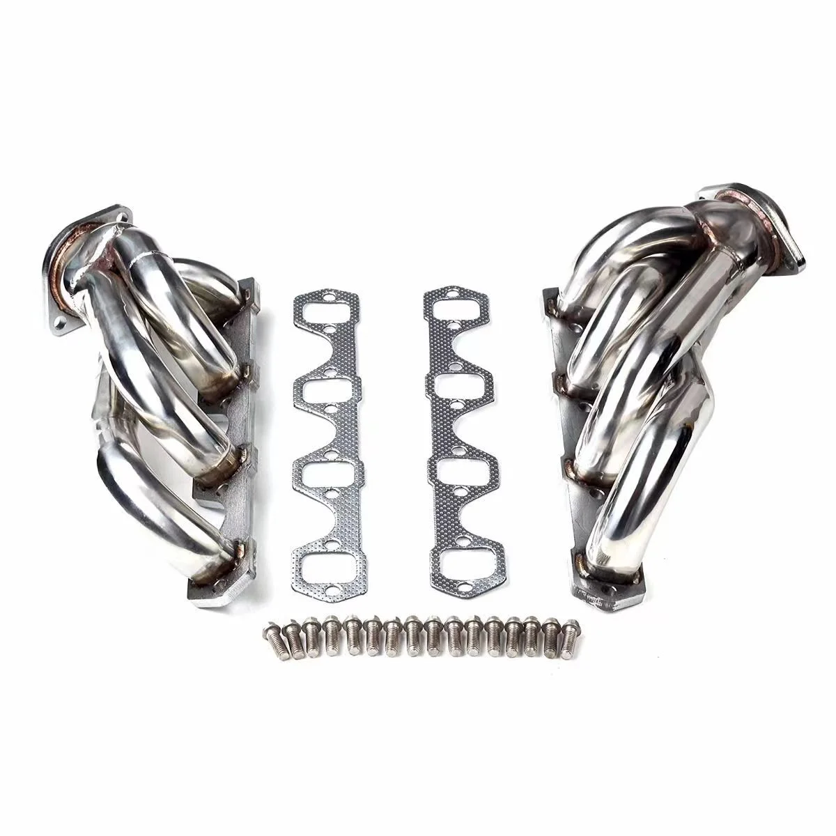 Exhaust Header for 1979-1993 Ford Mustang 5.0 V8 GT/LX/SVT – 1.625" OD Stainless Steel Header