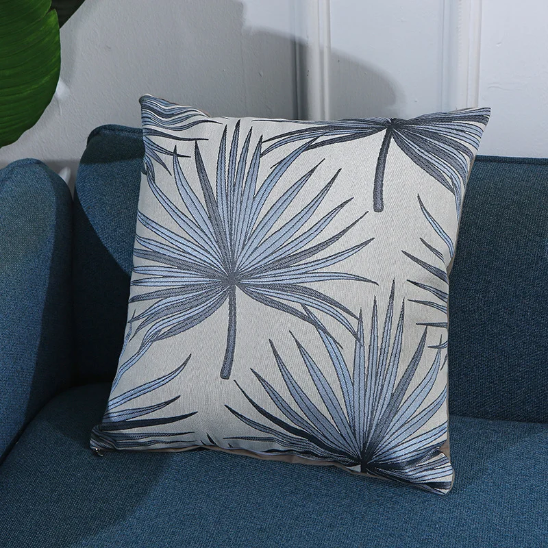 Fan Leaf Art Style Home Pillowcase
