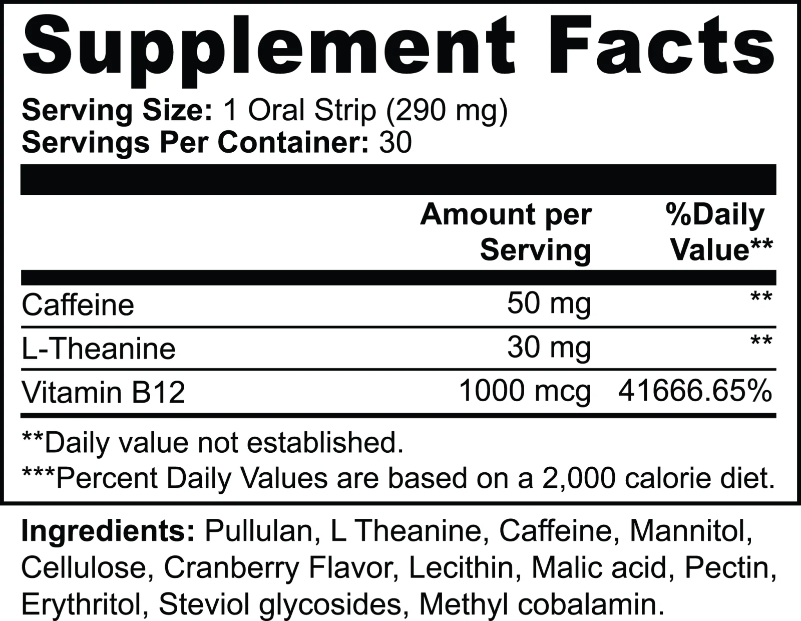 Fast Acting Energy Strips - Instant Focus & Stamina Boost for Active Lives