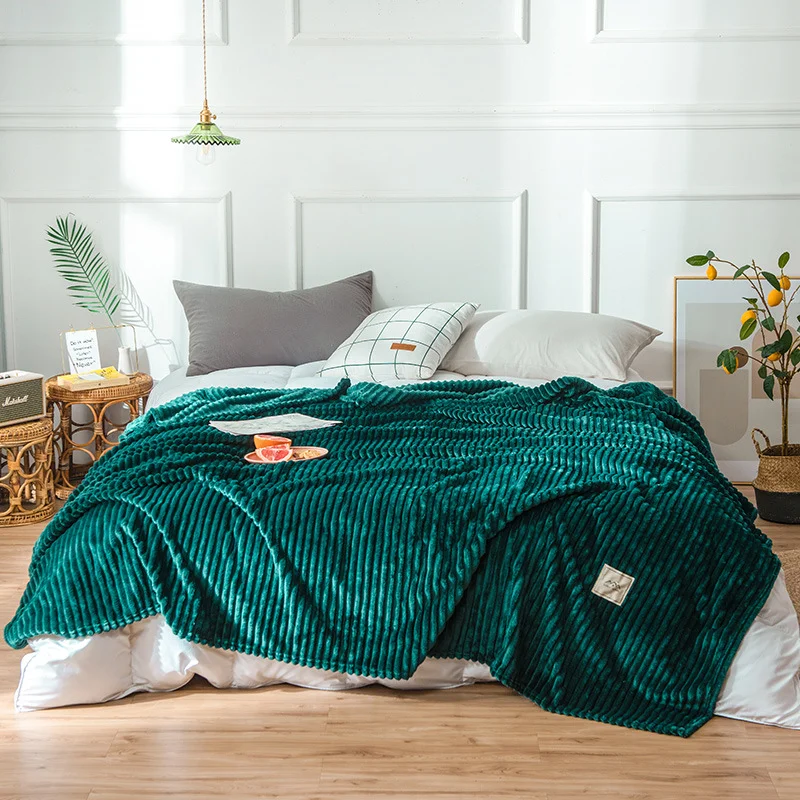 Flannel Sheets Solid Blanket