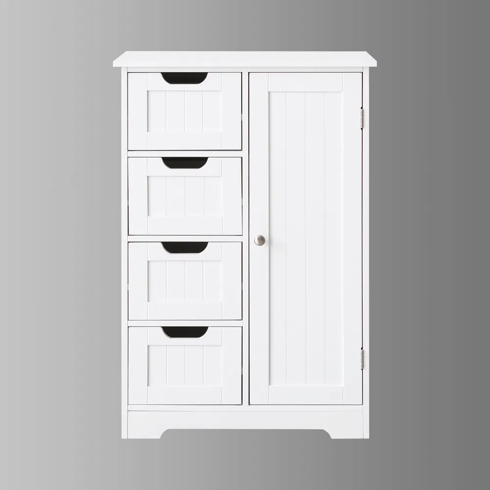 Fralimk Small Bathrooom Storage Cabinet, Freestanding Storage Cabinet Entryway Cabinet Home Storage for Living Room