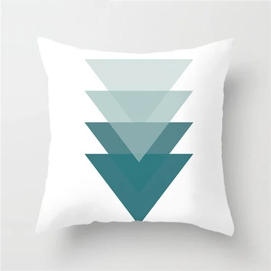 Geometric Wave Pillowcase