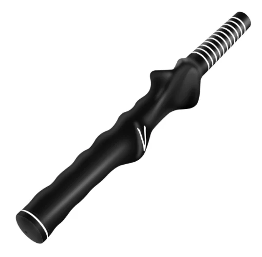 Golf Rubber Grip Left and Right Hand Swing Exerciser Practice Tool Hand