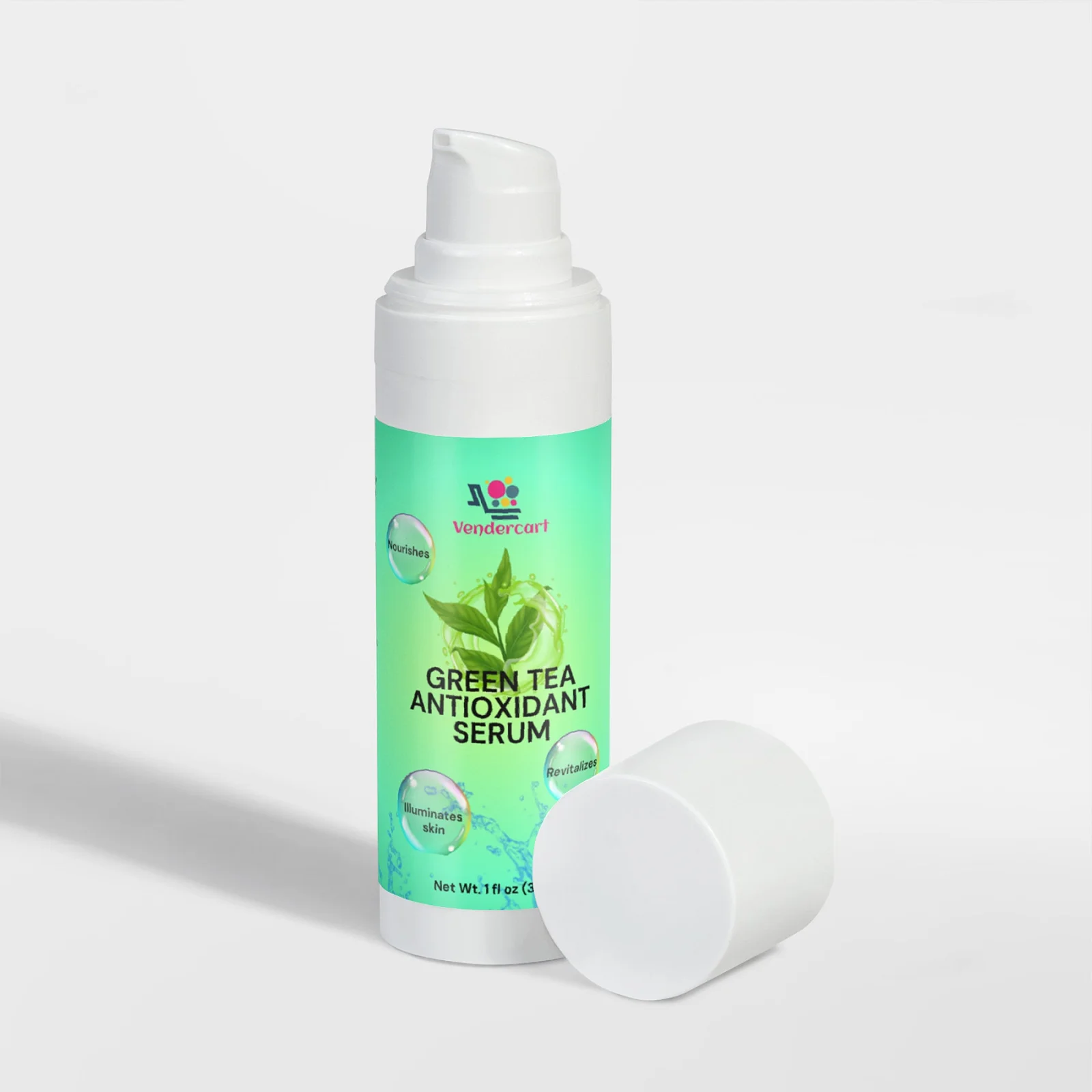 Green Tea Antioxidant Serum for Revitalizing and Illuminating Skin