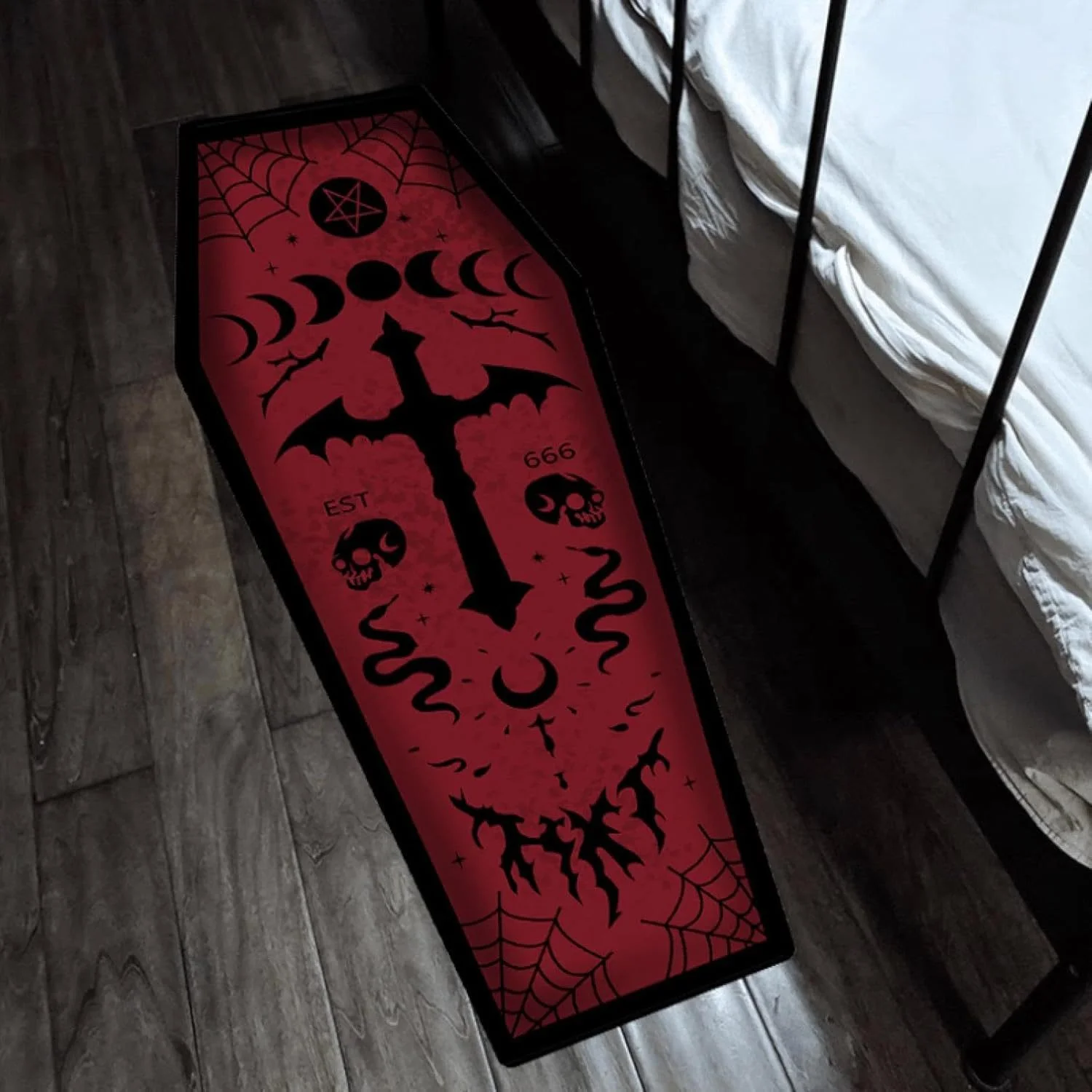 Halloween Decorative Floor Mat Home Sofa Bedroom Bedside Blanket