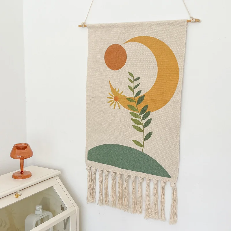 Hand-woven Homestay Tassel Tapestry Decoration Painting